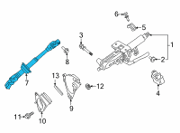 OEM Lexus NX250 Steering Shaft Diagram - 4522042010