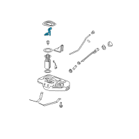 OEM Buick Lucerne Harness Asm-Fuel Level Sensor Wiring Diagram - 25795346