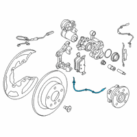 OEM 2022 BMW 228i xDrive Gran Coupe Brake Hose Rear Diagram - 34-30-6-798-466