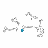 OEM Hyundai Genesis Bush-Front Lower Arm(G) Diagram - 54584-3M000