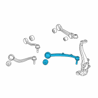 OEM 2013 Hyundai Equus Tension Arm Assembly-Front, LH Diagram - 54505-3T000