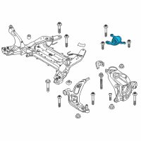 OEM 2020 BMW X2 BRACKET, WISHBONE WITH HYDRO Diagram - 31-12-8-831-645