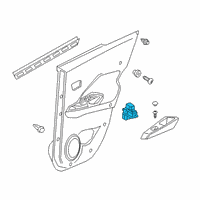 OEM 2020 Nissan Kicks Switch Assy-Power Window, Assist Diagram - 25411-5RA0A