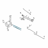 OEM 2012 Hyundai Genesis Coupe WIPER Blade 24 Diagram - 99H09-AKA24-C