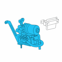 OEM Ford Explorer Sport ABS Control Unit Diagram - 3L5Z-2B373-HA