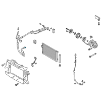 OEM 2020 Hyundai Santa Fe Seal Washer-Suction Diagram - 976A1-H9000
