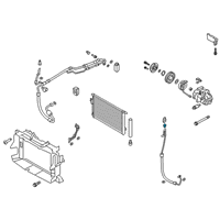 OEM Hyundai Accent Core-Charge Valve Diagram - 97812-22301