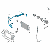OEM Hyundai Santa Fe Hose & Tube Assembly Diagram - 97759-S2730