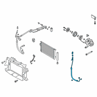 OEM Hyundai Santa Fe Hose-Discharge Diagram - 97762-S2730