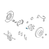 OEM 2016 Nissan GT-R Bolt-Hub Diagram - 43222-KB51A