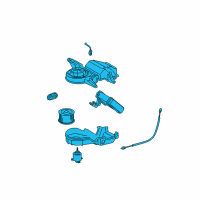 OEM Lexus Heater Assembly Diagram - 87110-60221