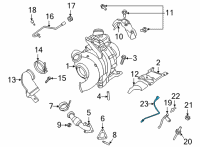 OEM 2018 Ford F-350 Super Duty Sensor Diagram - BC3Z-12B591-C