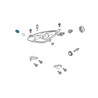 OEM 2002 Toyota Celica Socket & Wire Diagram - 90075-60006