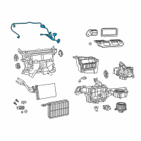 OEM Dodge Challenger Wiring-A/C And Heater Diagram - 68241648AA