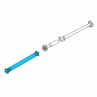 OEM Kia K900 Shaft Assembly-Front Pro Diagram - 49100B1500