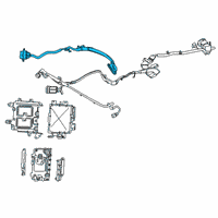 OEM 2020 Ford Explorer Connector Wire Diagram - L1MZ-14A411-H