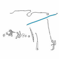 OEM 2019 Ford Transit Connect Upper Hose Diagram - DT1Z-17A605-E