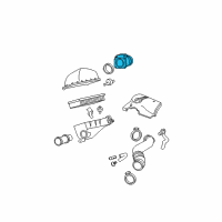 OEM 2003 Ford Crown Victoria Air Mass Sensor Diagram - 3W3Z-12B579-AARM