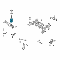 OEM 2007 Hyundai Veracruz Spring-Rear Diagram - 55330-3J100