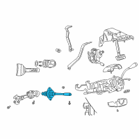 OEM 2001 Dodge Durango Intermediate Shaft Diagram - 55351245AA