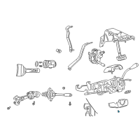 OEM 2008 Chrysler Aspen Screw-Tapping Pan Head Diagram - 6036264AA