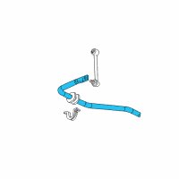 OEM Chevrolet Suburban 2500 Shaft, Front Stabilizer Diagram - 19299540