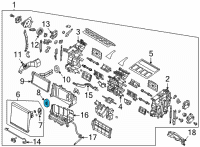 OEM 1992 Hyundai Elantra Engine Mounting Bracket Assembly Diagram - 21810-28200