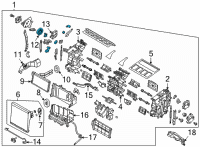 OEM 1998 Hyundai Tiburon Transaxle Mounting Bracket Assembly Diagram - 21830-29100