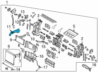 OEM 1992 Hyundai Elantra Transaxle Mounting Bracket Assembly Diagram - 21830-28200