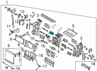 OEM 1994 Hyundai Sonata Engine Support Bracket Diagram - 21621-33100