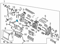 OEM 1995 Hyundai Elantra Insulator-Engine Mounting Bracket Diagram - 21812-28200