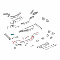 OEM 2008 Cadillac XLR Shock Reinforcement Diagram - 15811679