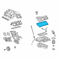 OEM 2022 Toyota Camry Valve Cover Gasket Diagram - 11214-0P010