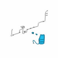 OEM Chevrolet Silverado 1500 Combo Lamp Assembly Diagram - 19169018