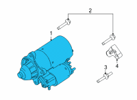 OEM Ford F-150 Starter Diagram - DL3Z-11002-B