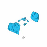 OEM 2006 Kia Optima Lamp Assembly-Rear Combination Inside Diagram - 924052G005