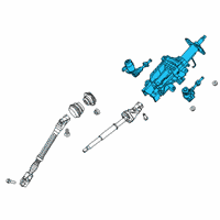 OEM 2021 Lincoln Aviator Column Assembly Diagram - L1MZ-3C529-E