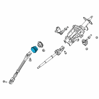 OEM 2021 Ford Police Interceptor Utility Coupling Shield Diagram - L1MZ-3C611-A