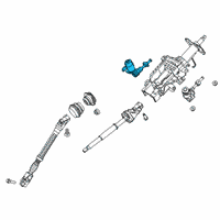 OEM 2021 Ford Explorer Adjuster Motor Diagram - L1MZ-3F840-A