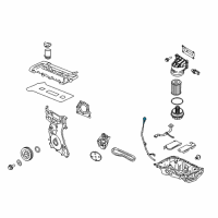 OEM Ford Escape Dipstick Diagram - 5M6Z-6750-CA