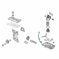 OEM Mercury Tube Assembly Diagram - 5M6Z-6754-AA