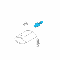 OEM 2007 Nissan Titan Bulb Halogen Diagram - 26296-9B94E