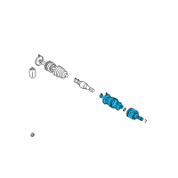 OEM Chrysler Sebring Joint Diagram - MR470021