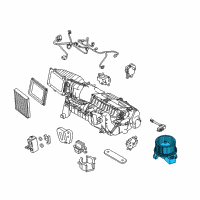 OEM Ford Blower Motor Diagram - AR3Z-19805-B