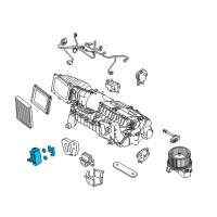 OEM 2012 Ford Mustang Expansion Valve Diagram - DR3Z-19849-A