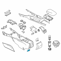 OEM 2022 Ford Mustang Latch Diagram - FR3Z-6306162-AB