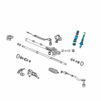 OEM 2006 Honda Accord Valve Sub-Assy. (LH) Diagram - 53641-SDA-A02