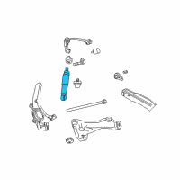 OEM 2001 Ford F-150 Shock Diagram - AU2Z-18V124-BH