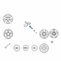 OEM Hyundai Tiburon Tpms Stem Diagram - 52933-1F300