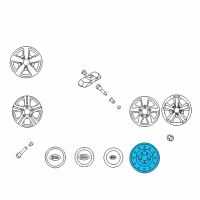 OEM 2009 Kia Sorento Wheel Assembly-Steel Diagram - 529103E900